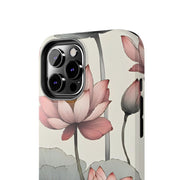Vintage Lotus Blossom Phone Case Gift for Her - Trending Floral Design