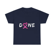 Done Chemo Radiation Breast Cancer Survivor T-Shirt Gift for Her