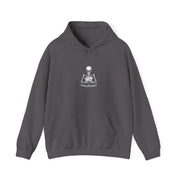 Gothic Skeleton Hoodie for Card Players - Halloween Gift for Fans
