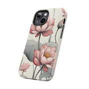 Vintage Lotus Blossom Phone Case Gift for Her - Trending Floral Design