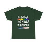 No Kings in America T-Shirt – Bold Patriotic Statement Tee for Politically Active Men