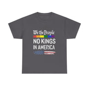 No Kings in America T-Shirt – Bold Patriotic Statement Tee for Politically Active Men