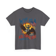 WTF Is A Kilometer Funny Patriotic 4th of July T-Shirt Gift for Him