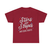 4th Of July Stars Stripes Equal Rights T-Shirt Gift for Her