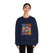 Good Necessary Trouble Lives On Resistance Protest Sweatshirt - Unisex Apparel