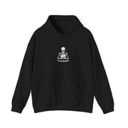Gothic Skeleton Hoodie for Card Players - Halloween Gift for Fans