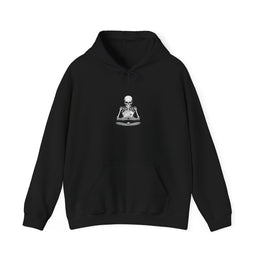 Gothic Skeleton Hoodie for Card Players - Halloween Gift for Fans
