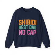 Vintage Skibidi Dad Rizz Funny Father's Day Sweatshirt Gift for Him