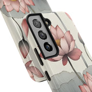 Vintage Lotus Blossom Phone Case Gift for Her - Trending Floral Design