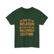 Funny Halloween Costume T-Shirt for Women - Due To Inflation