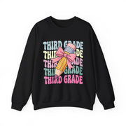 Coquette First Day Of School 3rd Grade Sweatshirt | Back To School Apparel