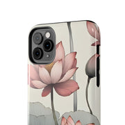 Vintage Lotus Blossom Phone Case Gift for Her - Trending Floral Design