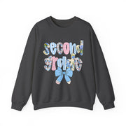 Second Grade Coquette Bow Pencil Back To School Sweatshirt | Cute Student Gift Unisex