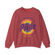 Pride Removes Stubborn Orange Stains Sweatshirt – Funny Retro LGBTQ+ Statement for Pride Month & Protest Style