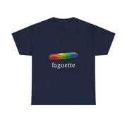 Cute Funny Baguette Rainbow Faguette LGBT Pride T-Shirt - Unisex Apparel