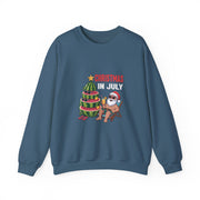 Christmas in July Santa Beach Watermelon Kids Youth Sweatshirt