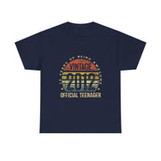 Vintage 2012 Official Teenager 13th Birthday T-Shirt - Unisex Gift