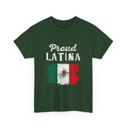 Proud Latina Mexican Flag T-Shirt - Hispanic Heritage Month Gift