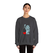 Statue Of Liberty I Love New York Sweatshirt - Unisex Apparel