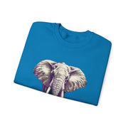Majestic Elephant Safari Wildlife Artwork Sweatshirt Gift for Animal Lovers