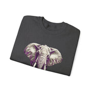 Majestic Elephant Safari Wildlife Artwork Sweatshirt Gift for Animal Lovers