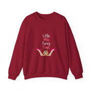 Inappropriate Little Ms Furry Cat Adult Humor Women's Sweatshirt