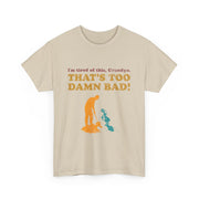 I’m Tired of This Grandpa T-Shirt – Vintage Meme-Inspired Tee with Funny Quote for Movie Fans & Nostalgic Adults
