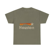 Vintage Houston Texas Strong Stripes City T-Shirt Unisex T-Shirt