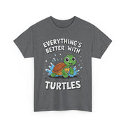 Cute Turtle Lover T-Shirt – Adorable Animal Graphic Tee for Boys, Girls & Turtle-Loving Adults