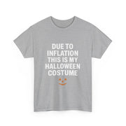 Funny Inflation Halloween Costume T-Shirt for Him