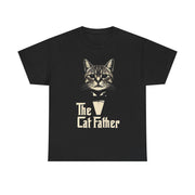 Funny CatFather Cat Dad T-Shirt Gift for Him