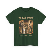 Black Cowboy Western Rodeo Melanin Black History Texas Men's T-Shirt Gift for Him