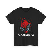 Samurai Japanese Demon Mask Cyber Runners Punk T-Shirt - Unisex Apparel