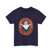 ASAP As Scary As Possible Funny Ghost Halloween T-Shirt - Unisex Apparel