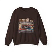 Raised On Old School Hip Hop Sweatshirt Vintage Rap Music Apparel