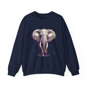 Majestic Elephant Safari Wildlife Artwork Sweatshirt Gift for Animal Lovers