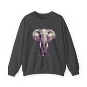 Majestic Elephant Safari Wildlife Artwork Sweatshirt Gift for Animal Lovers