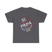 Father's Day El Papa Mas Chingon Funny Mexican Spanish Dad T-Shirt Gift for Him