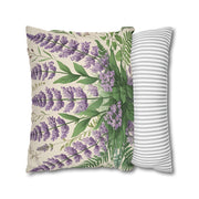 Enchanted Lavender Floral Pillowcase for a Serene Home