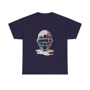 Cool Baseball Catcher Ice Cream T-Shirt Gift for Boys