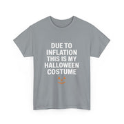 Funny Inflation Halloween Costume T-Shirt for Him