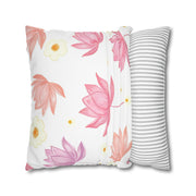 2025 Vintage Lotus Pillow Case - Unique Floral Art Design Soft Cushion Cover Gift Idea - Unisex