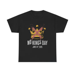 No Kings Day T-Shirt – Bold Patriotic Statement Tee for Democracy Lovers on Independence Day