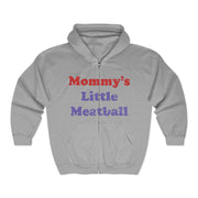 Mommy's Little Meatball Italian Funny Zip Hoodie Gift for Her