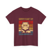 Sorry I Can't Go I'm An Indoor Cat Unisex T-Shirt