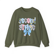 Second Grade Coquette Bow Pencil Back To School Sweatshirt | Cute Student Gift Unisex
