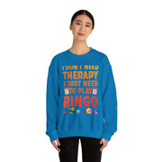 Cute Bingo Lover Player Sweatshirt Funny Hobby Game Gift Unisex Apparel