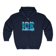 Fire and Ice Costume Zip Hoodie Unisex Apparel