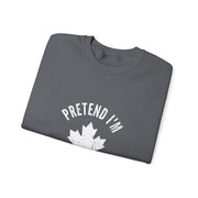 Funny Canadian Halloween Costume Sweatshirt for Men & Women