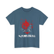 Samurai Japanese Demon Mask Cyber Runners Punk T-Shirt - Unisex Apparel